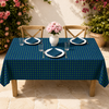 Indigo Pötikare Dokuma Pamuk Leke Tutmaz Peçete 45x45 cm (2'li Set)