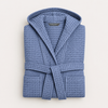 Waffle 100% Cotton Unisex Bathrobe Stone