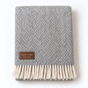 Woolmark Single Pure Wool Blanket Claret Red