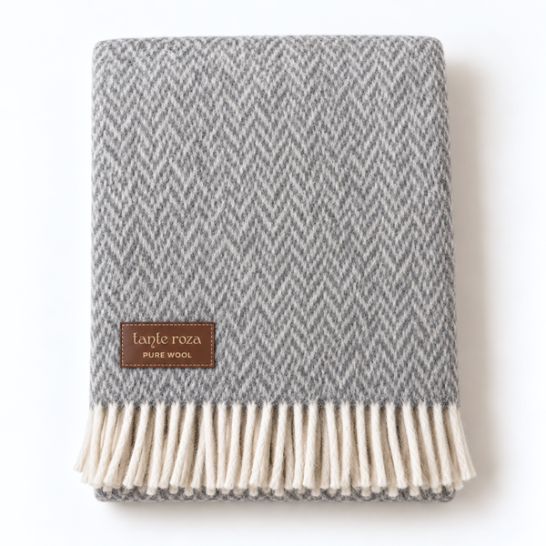 Woolmark Single Pure Wool Blanket Claret Red