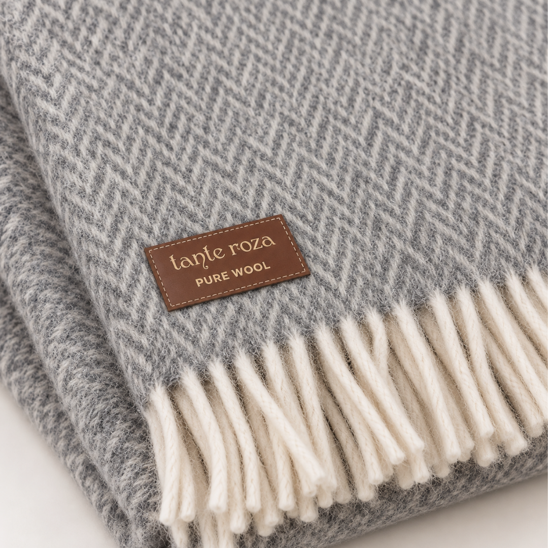 Woolmark Single Pure Wool Blanket Claret Red