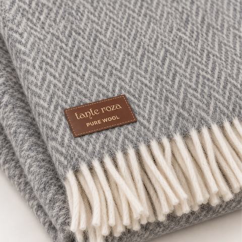 Woolmark Single Pure Wool Blanket Claret Red