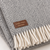 Woolmark Single Pure Wool Blanket Claret Red