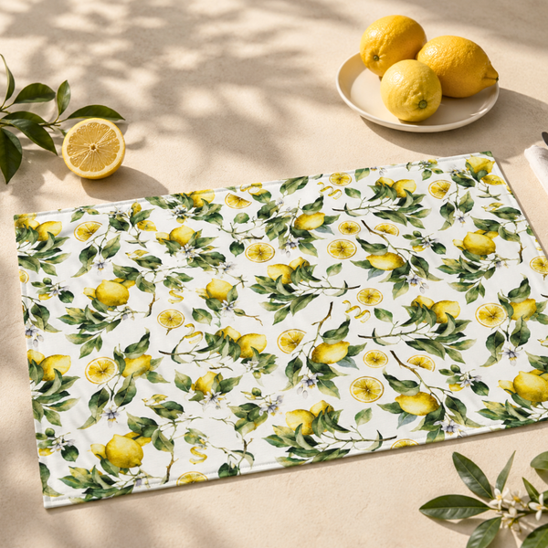Lemonade Reçine Kaplamalı Leke Tutmaz Keten Amerikan Servisi 30x50 cm (2'li Set)