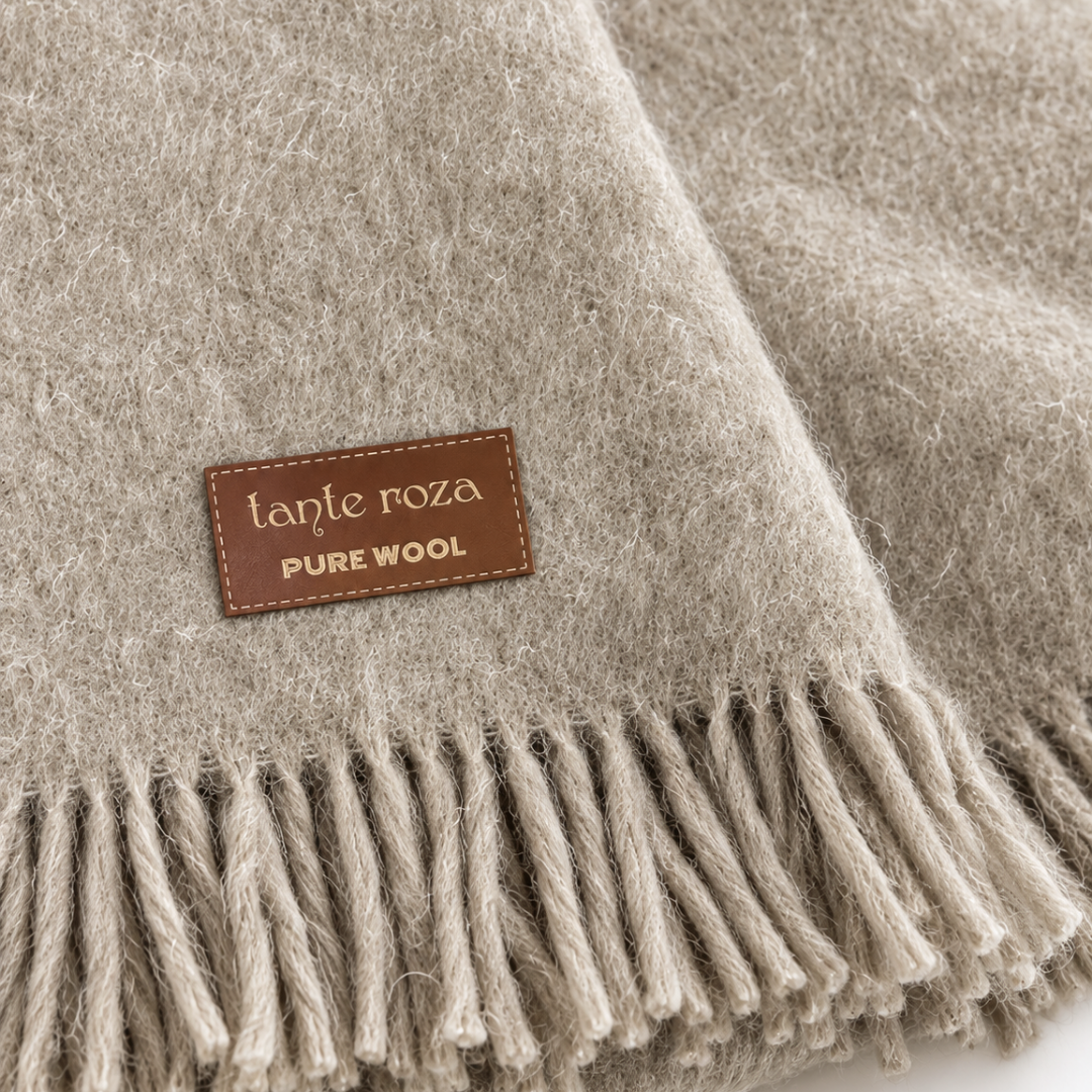 Woolmark Single Pure Wool Blanket Mink