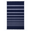Stripe Throw Cotton Loincloth Smoked-White 100x170 cm
