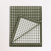 Woolmark Single Single Pure Wool Blanket Green