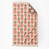 Coral Throw Muslin Cotton Loincloth Red 90x200 cm