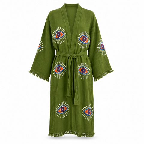Gaia Pamuk Kimono Haki