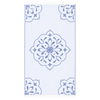 Stripe Throw Cotton Loincloth Smoked-White 100x170 cm