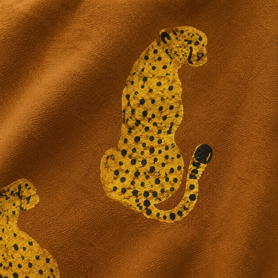 Nomad Pamuk Kimono / Sabahlık Tarçın