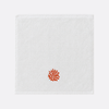Leaf 100% Cotton Hand Towel 30x30 cm Powder