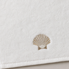 Leaf 100% Cotton Hand Towel 30x30 cm Powder