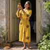 Honey Pamuk Kimono / Sabahlık Safran