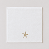 Leaf 100% Cotton Hand Towel 30x30 cm Powder