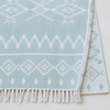 Mendy Throw Cotton Loincloth Yellow-White 100x170 cm