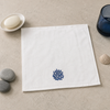Leaf 100% Cotton Hand Towel 30x30 cm Powder