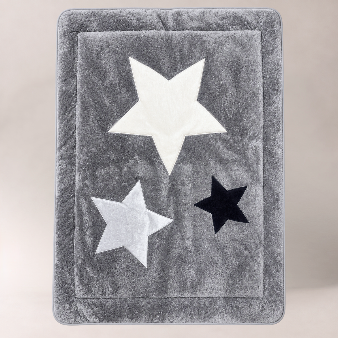 Stars Welsoft Dokulu Oyun Matı Gri
