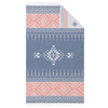 Stripe Throw Cotton Loincloth Smoked-White 100x170 cm
