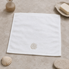 Leaf 100% Cotton Hand Towel 30x30 cm Powder