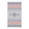 Stripe Throw Cotton Loincloth Smoked-White 100x170 cm