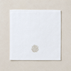 Leaf 100% Cotton Hand Towel 30x30 cm Powder