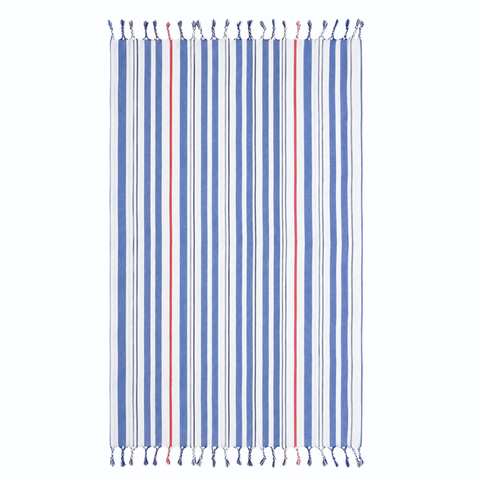 Rainbow Stripe Cotton Pareo