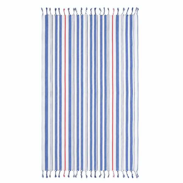 Rainbow Stripe Cotton Pareo