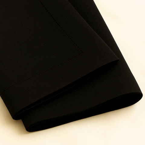 Genoa Woven Linen Stain Resistant Napkin Gray (Pack of 2)