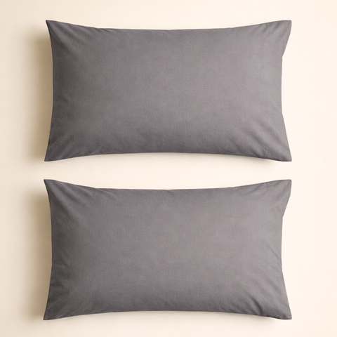 Stella 100% Cotton Ranforce 2-pack 50x70 cm Pillowcase White