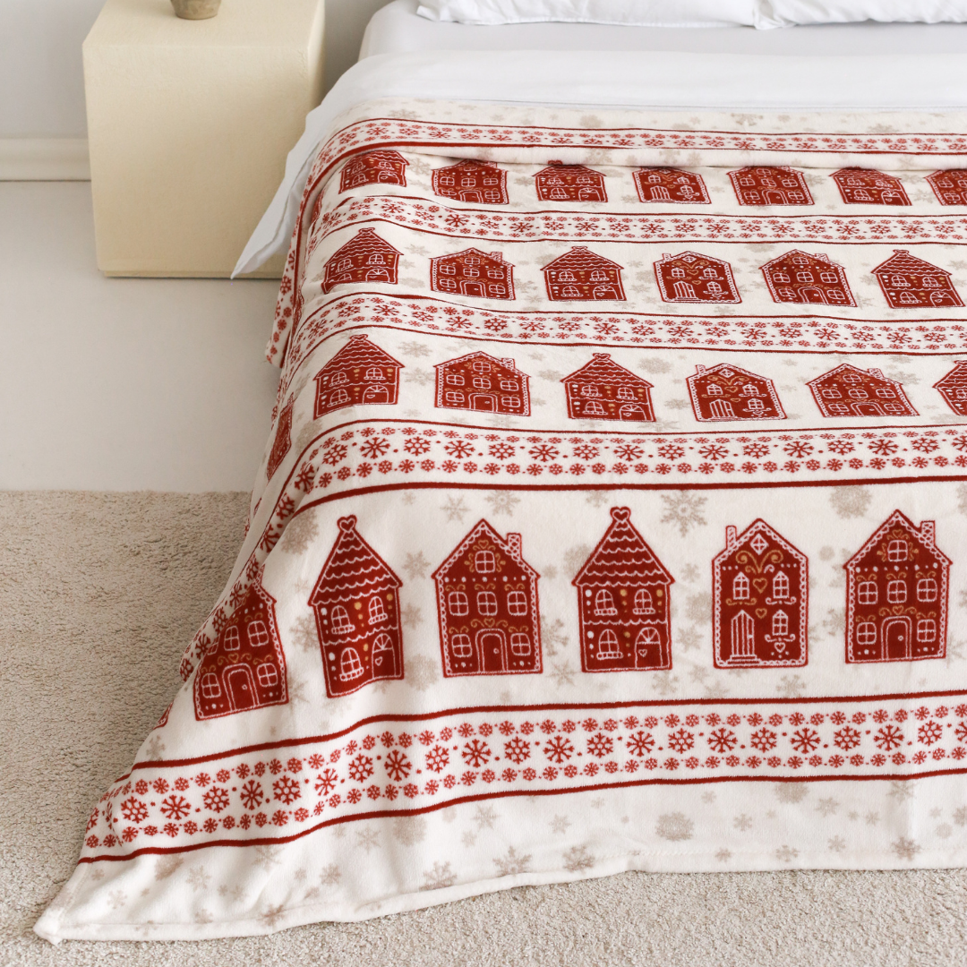 Ginger House Çift Kişilik Welsoft Battaniye 200x220 cm