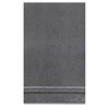 Horizon Bordür Detaylı%100 Pamuk El Havlusu 30x50 cm Füme