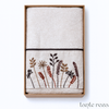 Botanica El Nakışlı Organik Pamuk Yüz Havlusu 50x90 cm