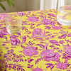 Tartan Plaid Tablecloth White 