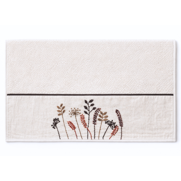 Botanica El Nakışlı Organik Pamuk Yüz Havlusu 50x90 cm