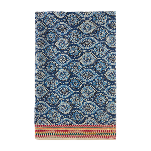Cyra 100% Cotton Shawl Blue