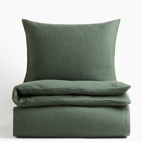 Carly Single 100% Cotton Plain Duvet Cover Set 160x220 cm Pink