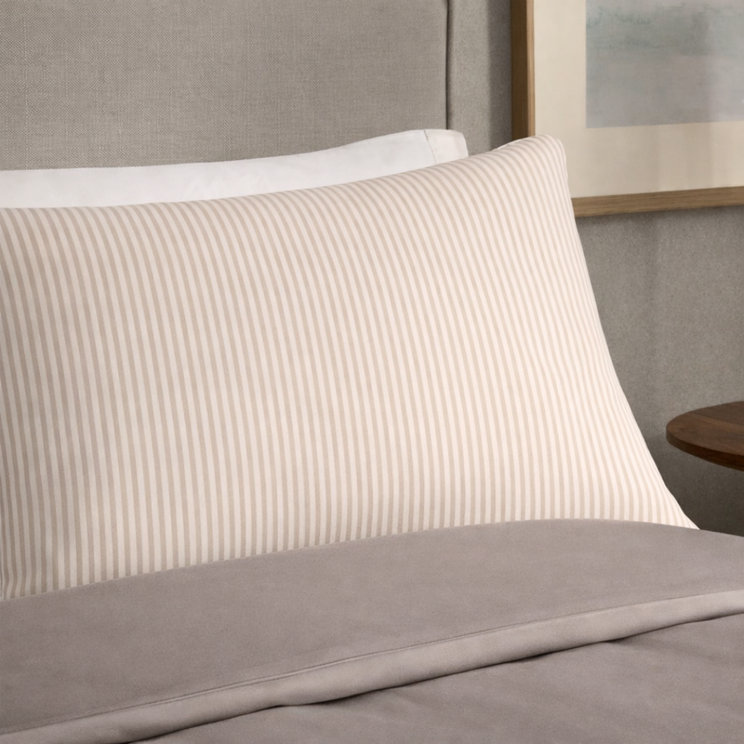 Jardines 100% Cotton Satin Double Pillowcase 50x70 cm Flywheel