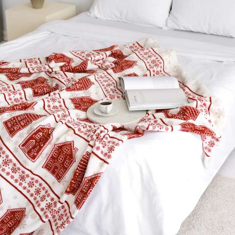 Ginger House Çift Kişilik Welsoft Battaniye 200x220 cm