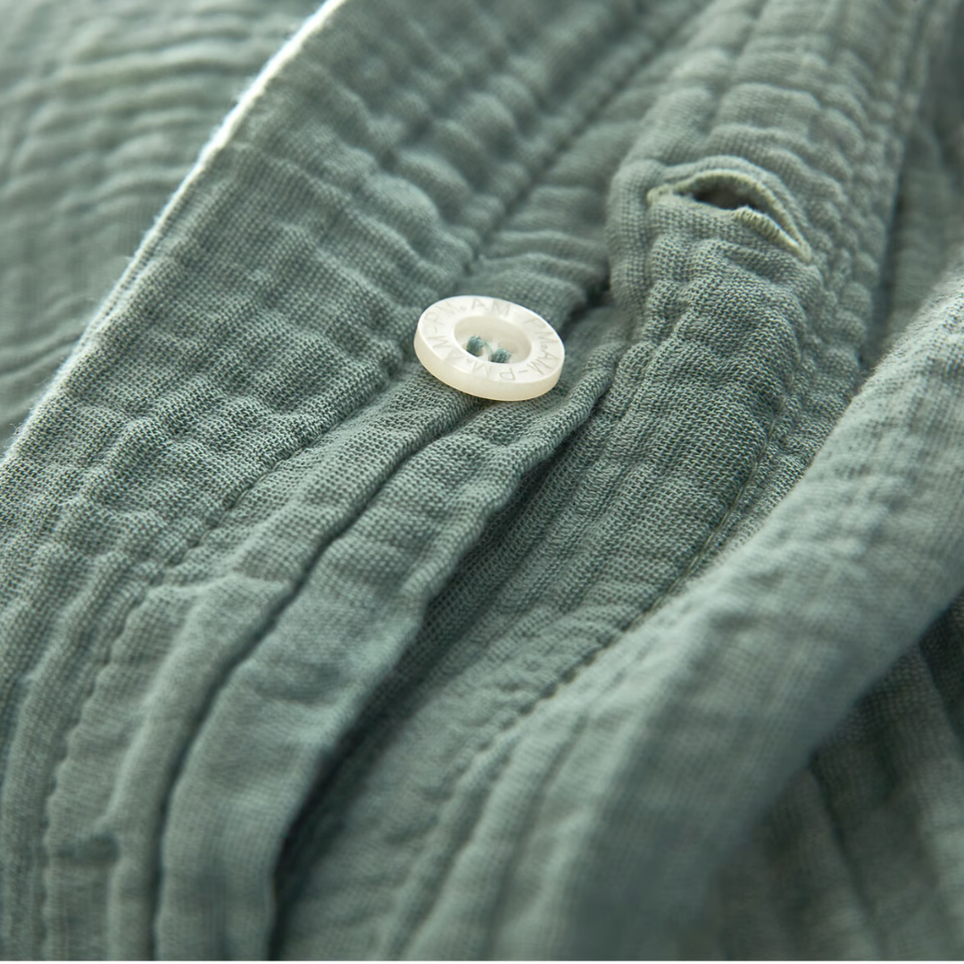 Allure Muslin Cotton Double King Size Duvet Cover Set 240x220 cm Brown