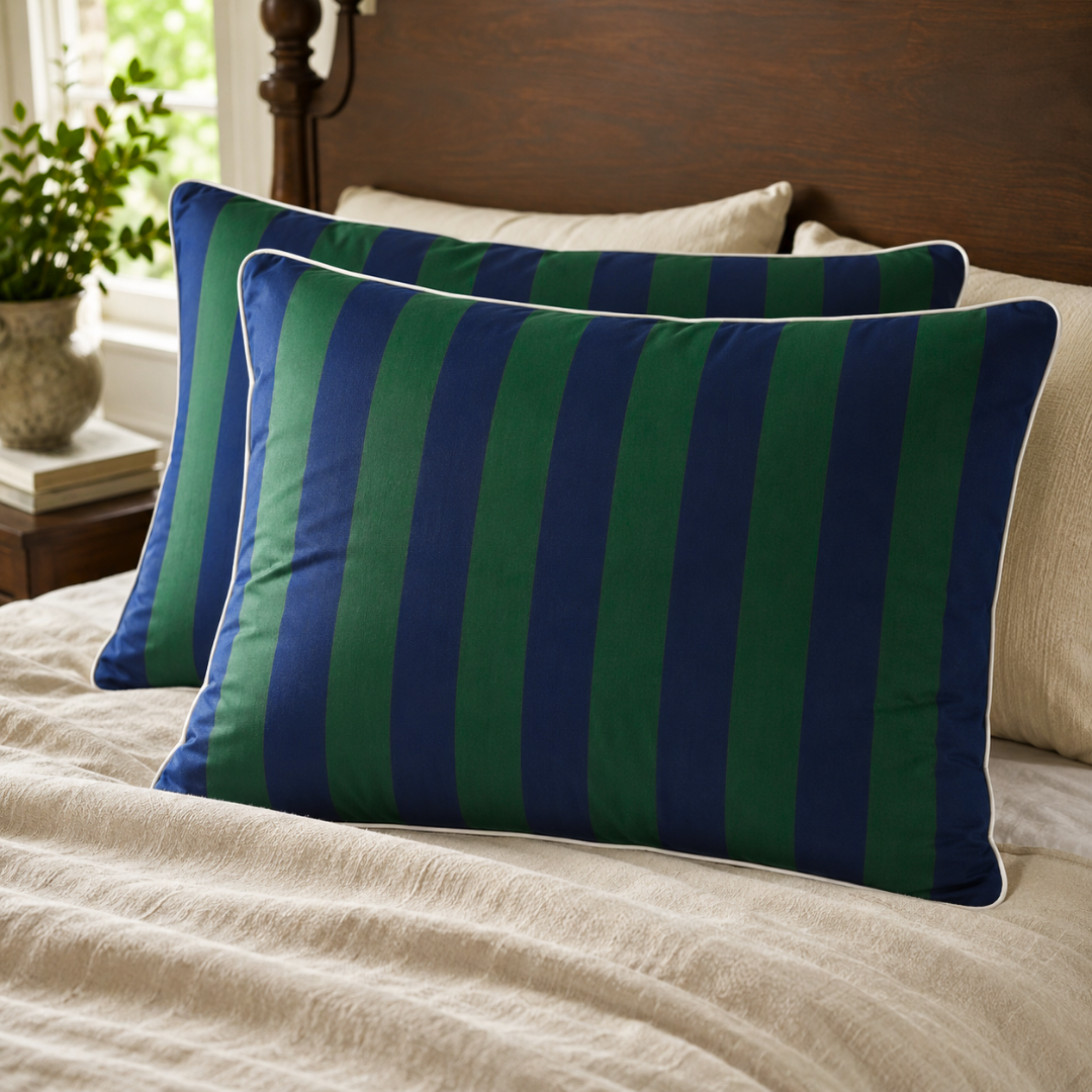 Jardines 100% Cotton Satin Double Pillowcase 50x70 cm Flywheel