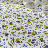 Genoa Woven Linen Stain Resistant Table Cloth White