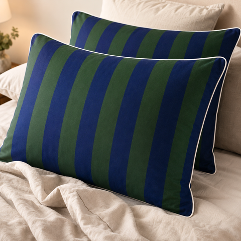 Jardines 100% Cotton Satin Double Pillowcase 50x70 cm Flywheel