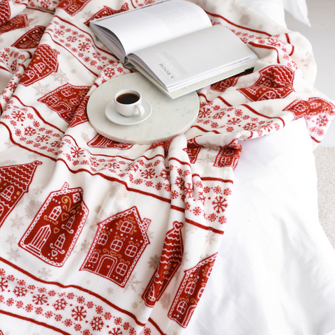 Ginger House Çift Kişilik Welsoft Battaniye 200x220 cm