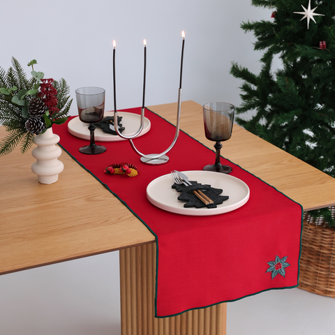 Charm Leke Tutmaz Keten Runner 40x140 cm