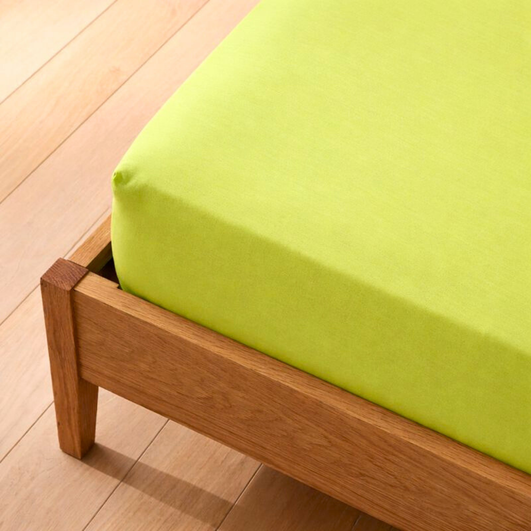 Intermediate Size Elastic Bamboo Aloe Vera Bed Sheet 120x200 cm Pink