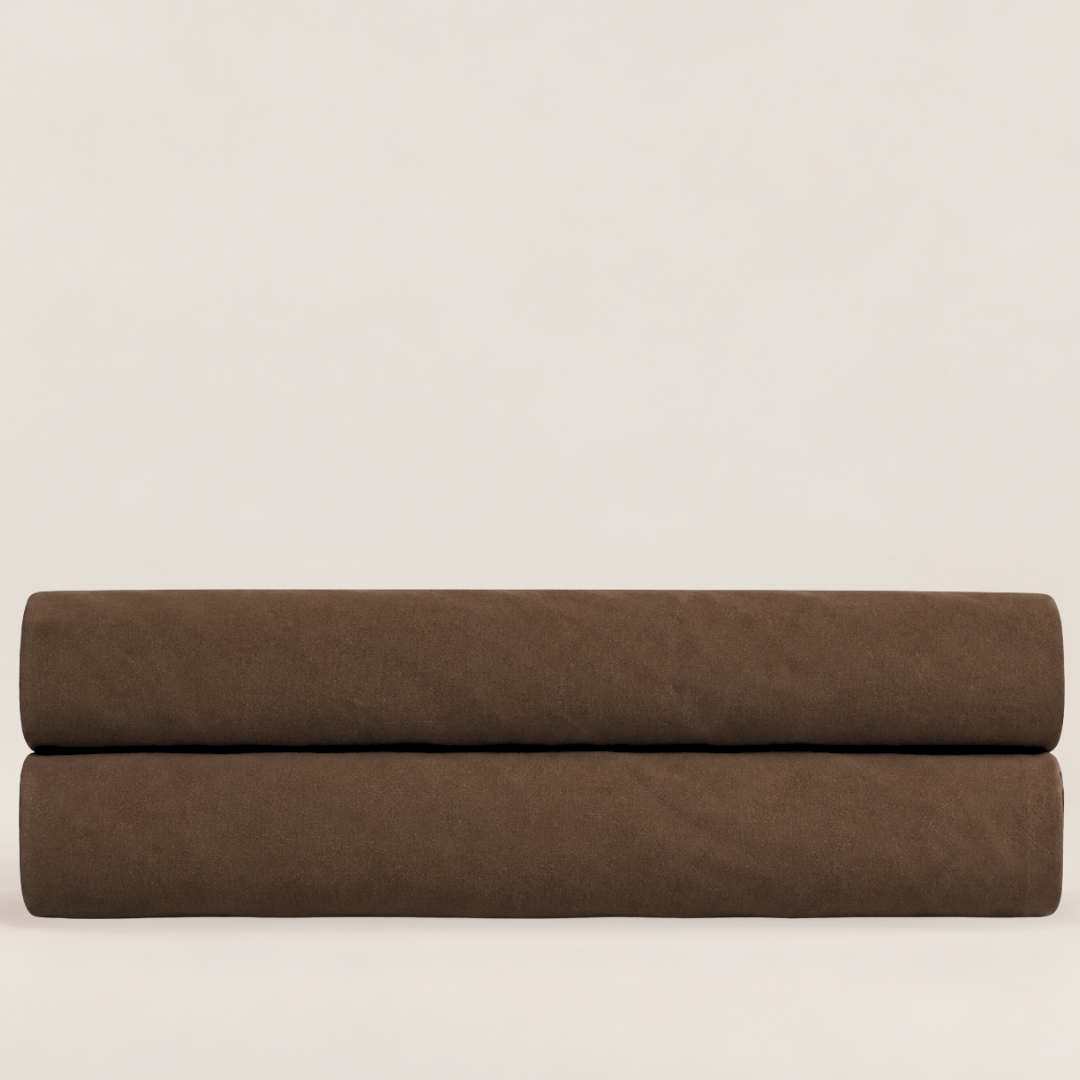 Stella 100% Cotton Ranforce Double Elastic Bed Sheet 160x200 cm Light Blue