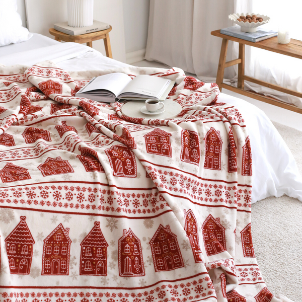 Ginger House Çift Kişilik Welsoft Battaniye 200x220 cm