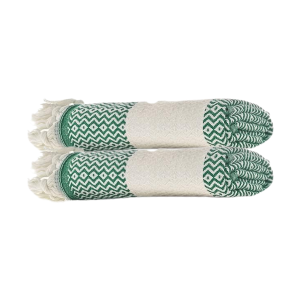 Armona Tasseled Peshkir Face Towel 50x100 cm Blue