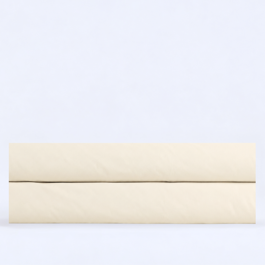 Stella 100% Cotton Ranforce Double Elastic Bed Sheet 160x200 cm White